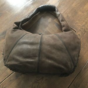 TOD’S Hobo Bag, Nubuk Leather, brown